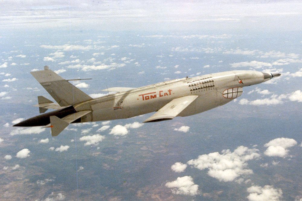 БПЛА Ryan AQM-34L Firebee над Северным Вьетнамом