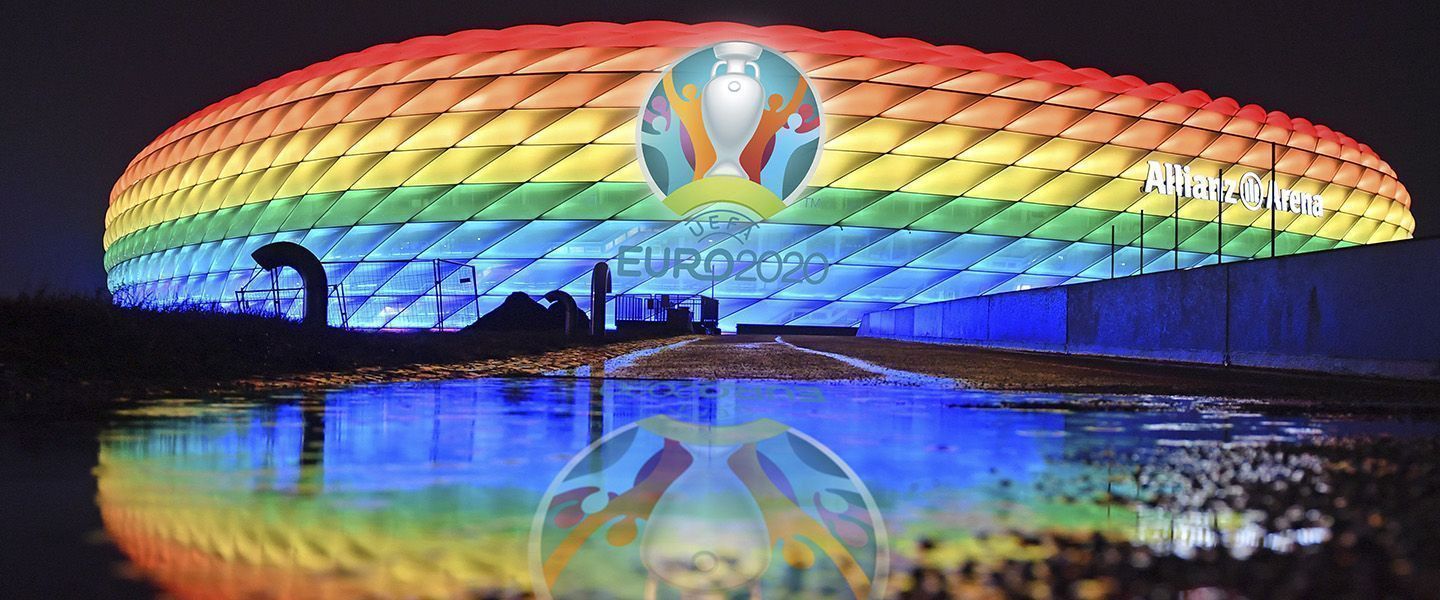 Новости: УЕФА запретил радужную подсветку стадиона на ...