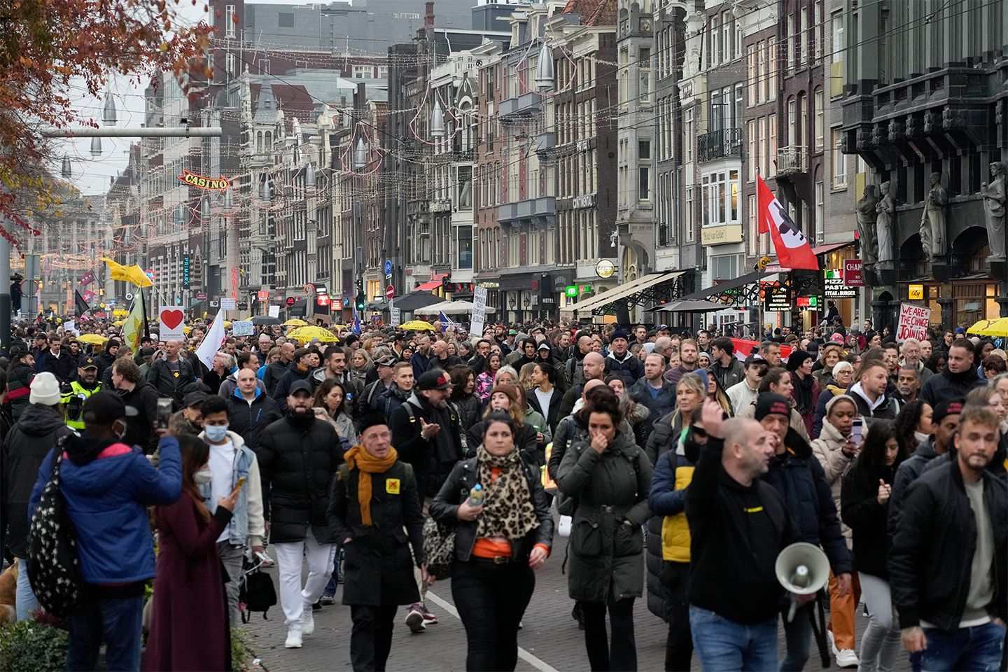ковид протест нидерланды