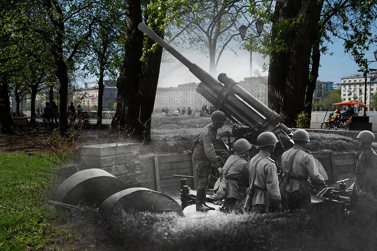 Фото москвы во время великой отечественной войны