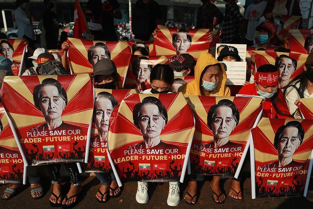 Арестованной главе правящей партии Мьянмы добавили новые обвинения