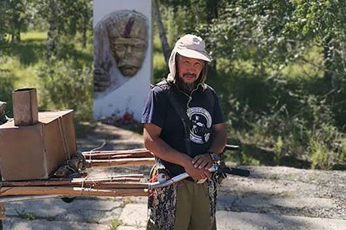 В Якутии задержали «шамана» Александра Габышева, который снова отправился в поход на Москву