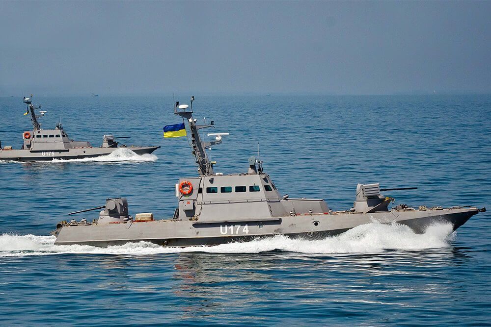 Украинский флот начал учения в Черном море