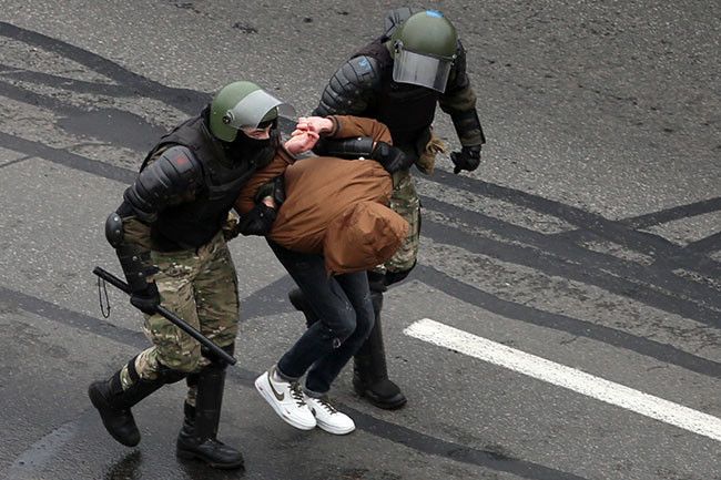 На акции «Марш воли» в Беларуси задержали больше 300 человек