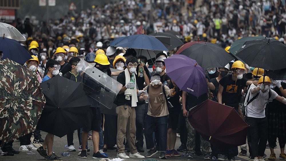 Одна страна, две системы: как жители Гонконга протестовали из-за поправок в закон об экстрадиции