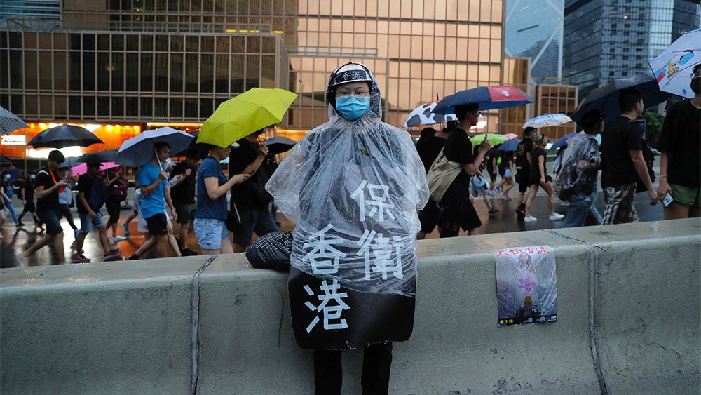 Chinese bikini protest