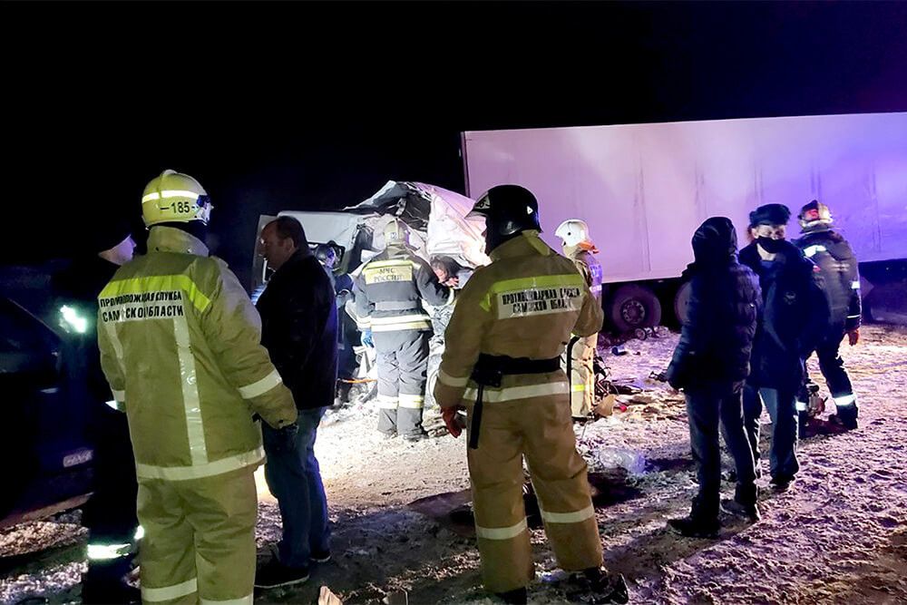 В Самарской области 12 человек погибли в ДТП с автобусом 