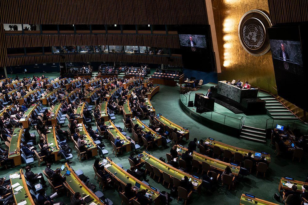 Приостановлено членство России в Совете по правам человека ООН