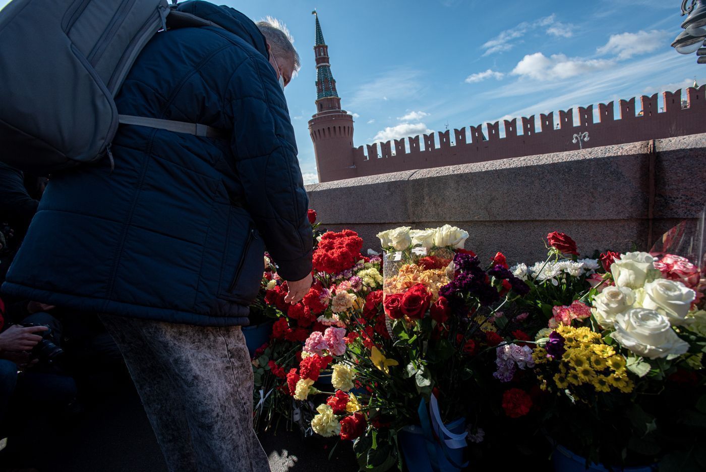 Немцов Борис Ефимович в гробу