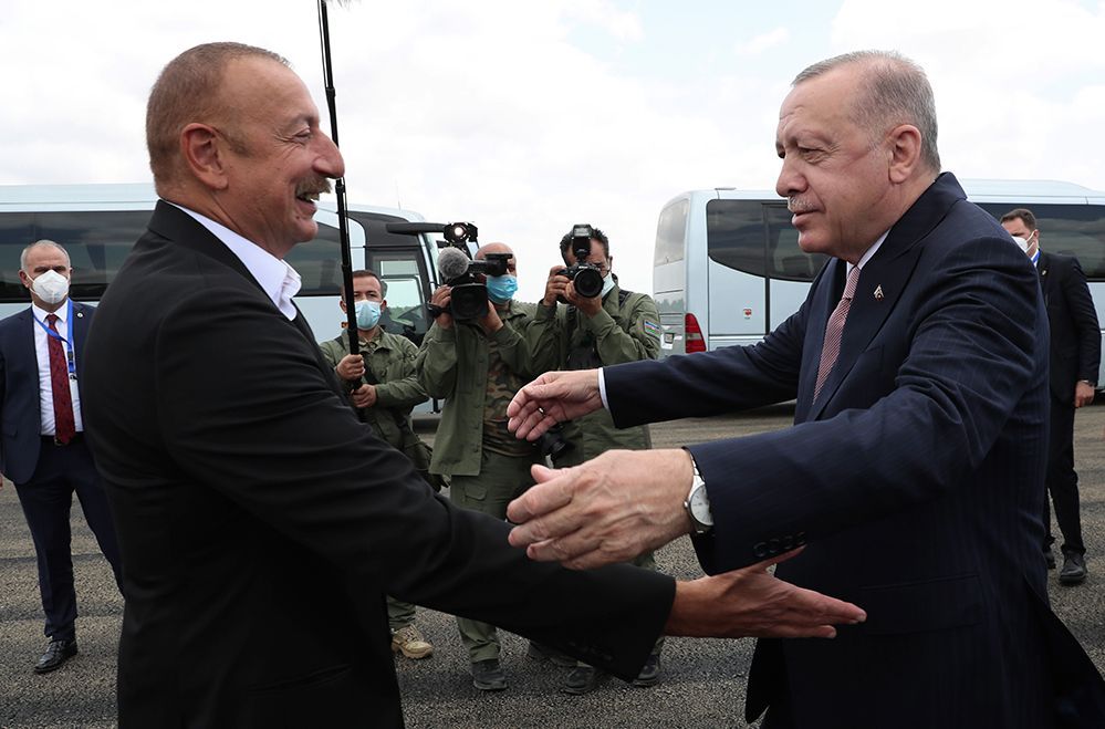Эрдоган в Азербайджане