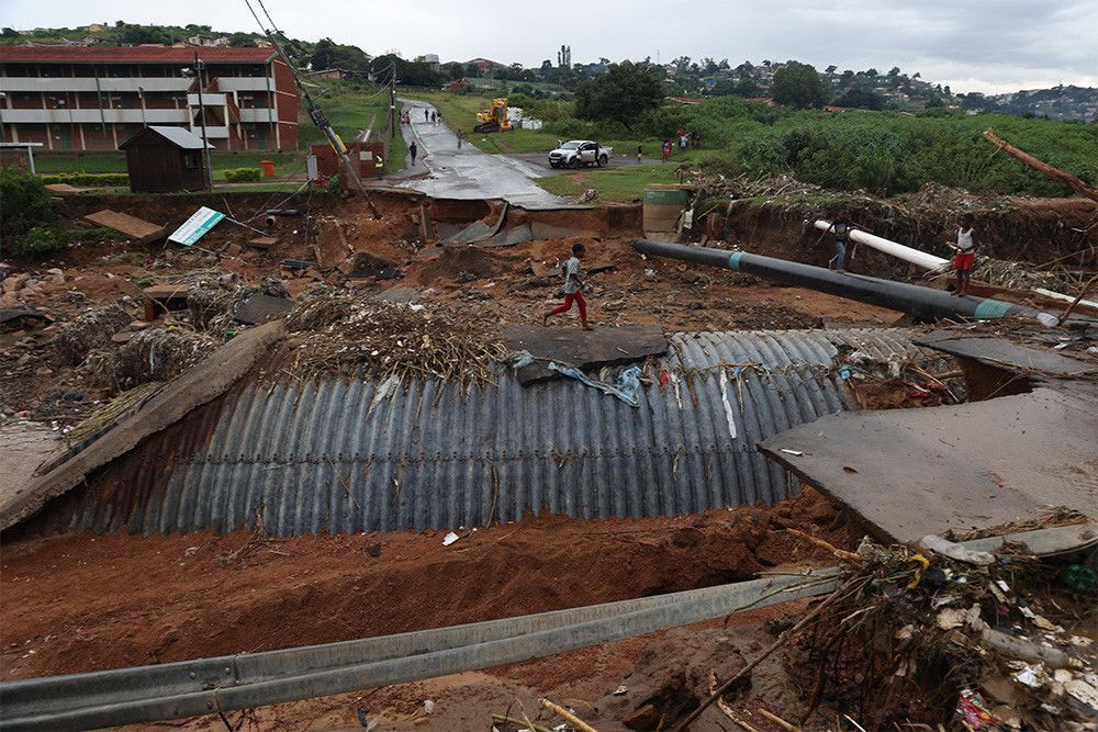 Почти 400 человек погибли из-за наводнения в ЮАР