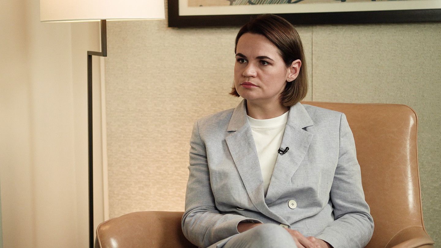 Светлана Тихановская на RTVI: «Протест внутри каждого человека, и он не выдохся»