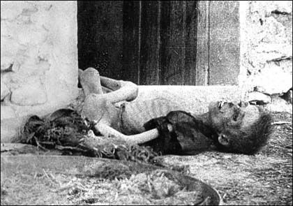 Умершие от голода армянские дети, 1916г. 