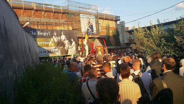 В Москве прошло молитвенное стояние против фильма «Матильда»