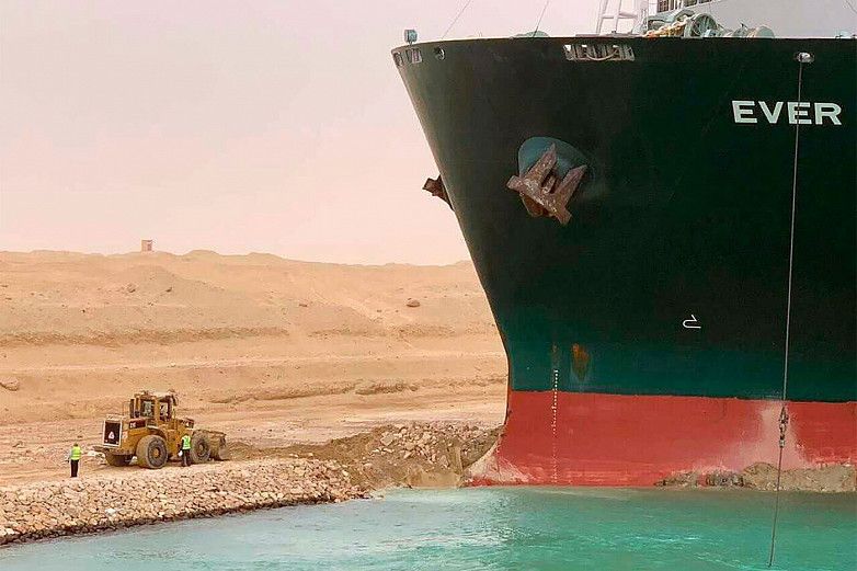 Suez Canal Authority / AP            