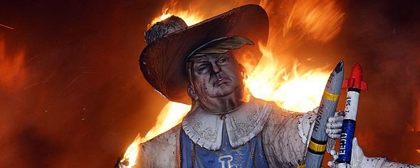 Трампа разжаловали из почетных казаков и решили «сжечь»