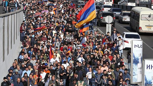 Акции протеста в Ереване
