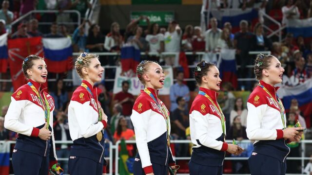 NYT: сборной России могут запретить исполнение гимна на зимней Олимпиаде в 2018 году