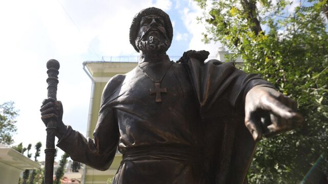 В Москве установили памятник Ивану Грозному