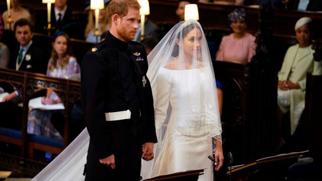 В Великобритании началась свадебная церемония принца Гарри и Меган Маркл