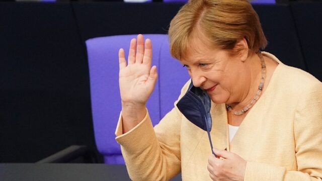 Ангела Меркель выступила с последней речью перед Бундестагом