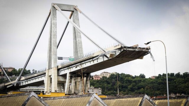 В Италии из-за обрушения моста на год ввели режим ЧП