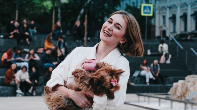 В Москве прошла костюмированная вечеринка для собак: фоторепортаж