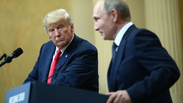 Bloomberg: Путин предложил Трампу провести референдум в Донбассе