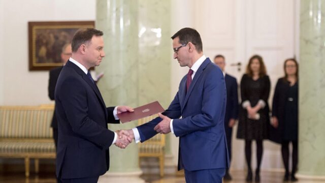 Президент Польши поручил министру финансов Моравецкому сформировать новое правительство
