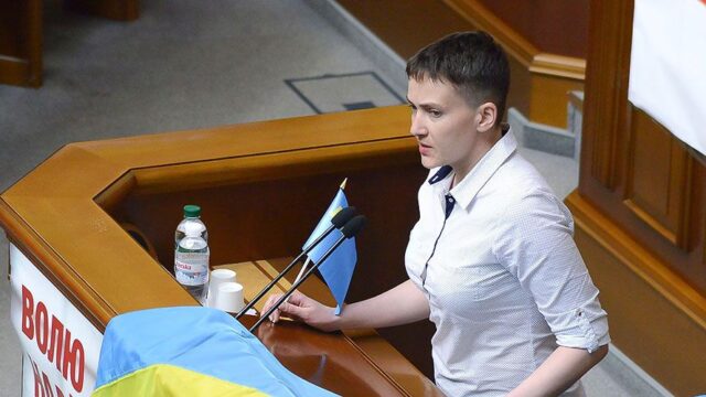 Надежда Савченко будет баллотироваться в президенты Украины