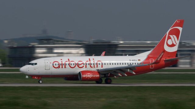 Авиаперевозчик Air Berlin объявил о банкротстве
