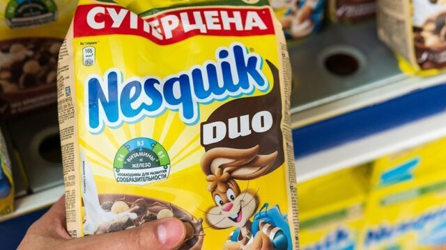 Nestle приостановит в России работу брендов KitKat и Nesquik