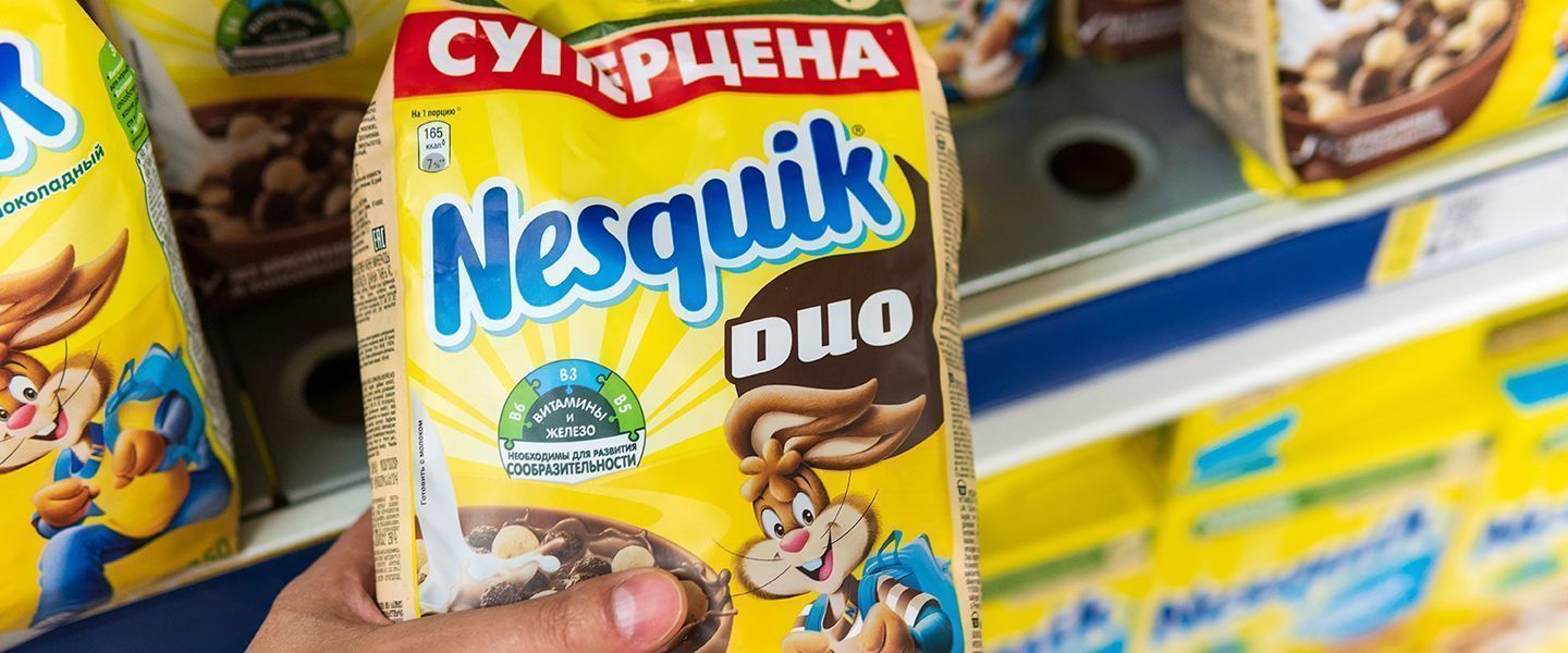 Nestle приостановит в России работу брендов KitKat и Nesquik