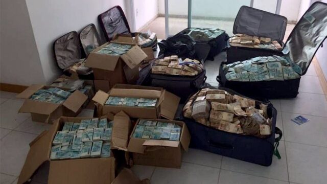Полиция конфисковала у экс-министра Бразилии $17 млн. Он хранил деньги в чемоданах