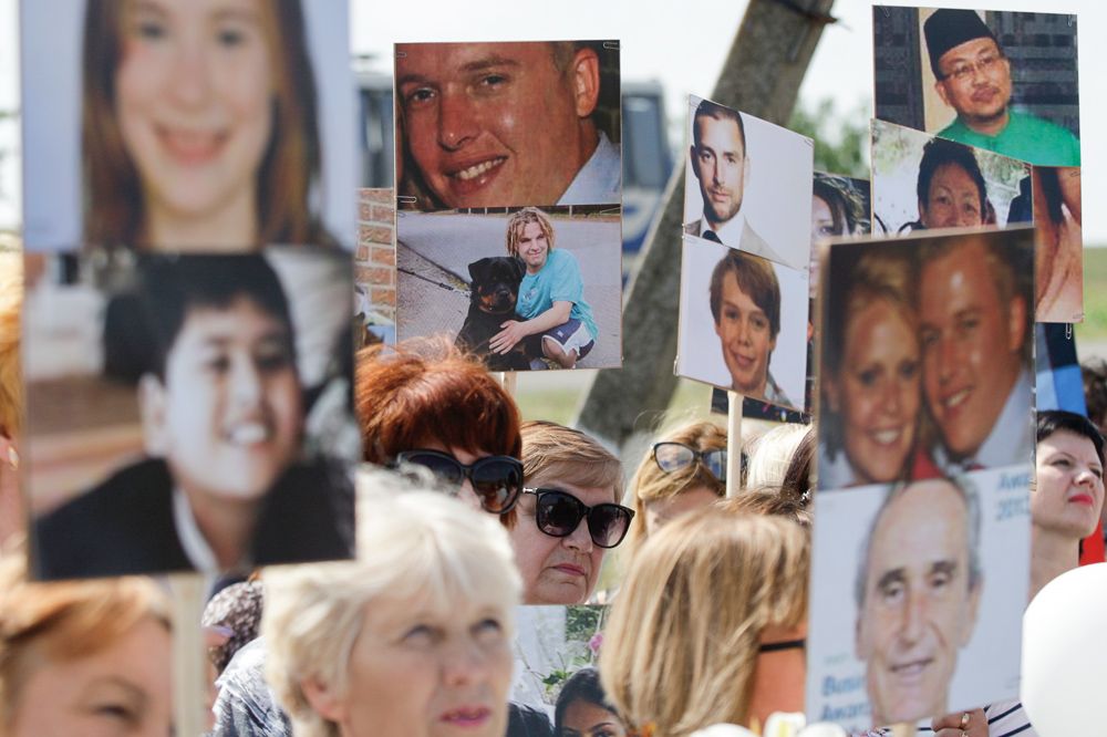 Родственники погибших в катастрофе MH17 подали иск к России в ЕСПЧ