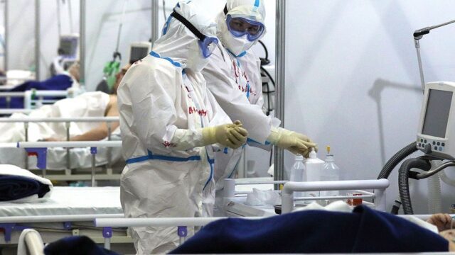 В России повторился рекорд по числу умерших от коронавируса за день