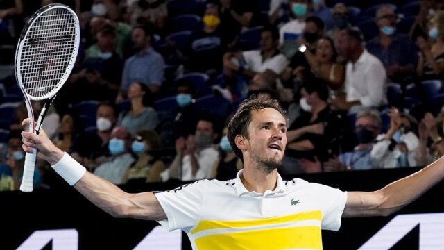 Российский теннисист Медведев вышел в финал Открытого чемпионата Австралии