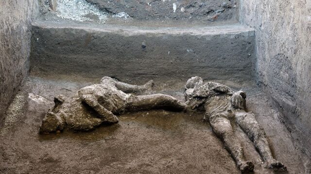 В Помпеях нашли тела богача и раба почти в идеальном состоянии
