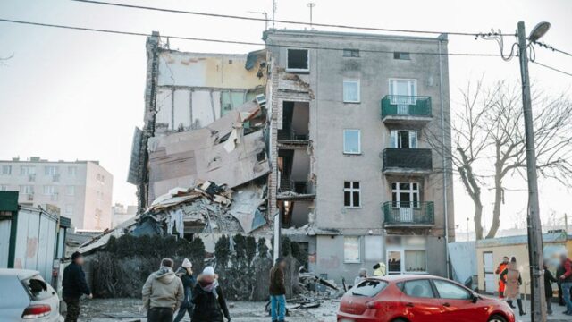 В Познани обрушился жилой дом, есть погибшие