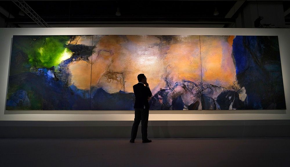 Картину Чжао Уцзи продали на аукционе Sotheby’s в Гонконге за рекордные $65 млн