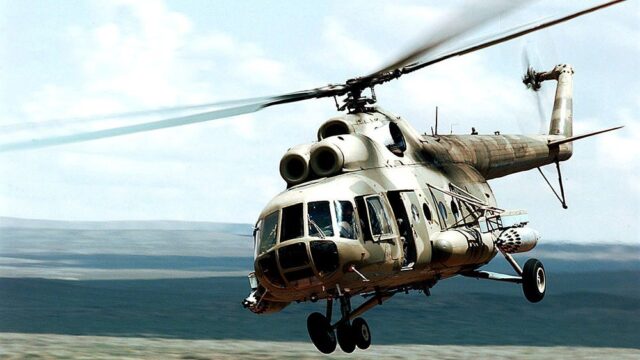 В Чечне разбился вертолет с силовиками на борту