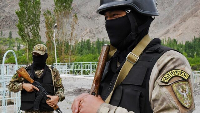На границе Киргизии и Таджикистана произошли две перестрелки