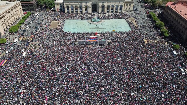 В Армении проходит всеобщая забастовка