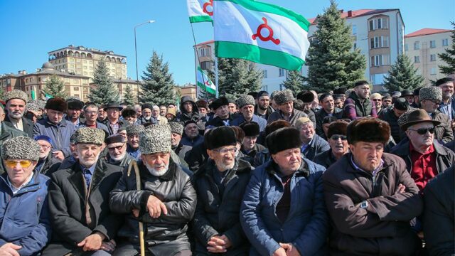 Суд в Магасе арестовал двоих лидеров протестов в Ингушетии