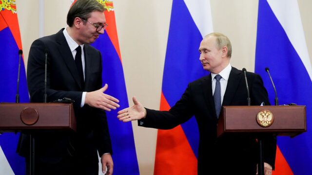 Путин извинился перед президентом Сербии за пост Захаровой