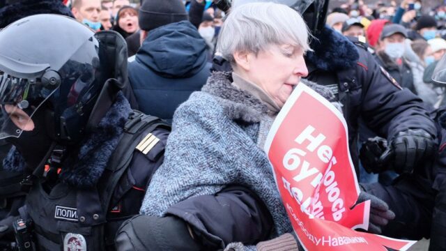 В Москве арестовали 1 251 участника несогласованных акций