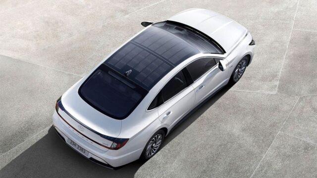 Hyundai выпустила автомобиль, у которого крыша — зарядка для двигателя