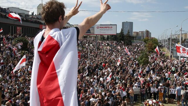 Протестам в Беларуси исполнилось 100 дней: фотогалерея