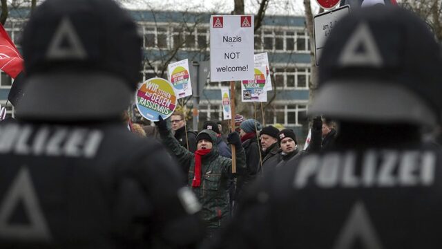 Ганновер встретил протестами съезд «Альтернативы для Германии»