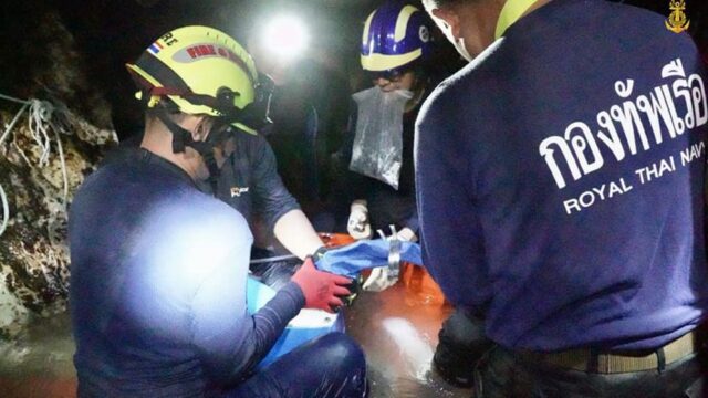 В Таиланде началась вторая фаза операции по спасению подростков из затопленной пещеры